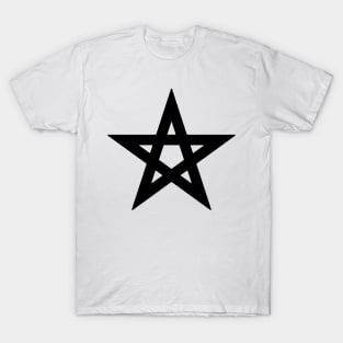 Morocco Flag Pentagram T-Shirt